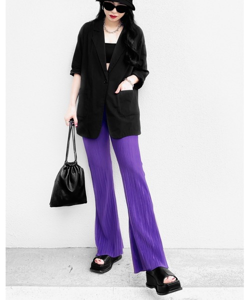 LVEU.（ラブユ.）の「Open toe volume sole boots / オープントゥボリューム（厚底）ソールブーツ(Ai select)（サンダル・レディース・ブラック・24.5cm/25.0cm/23.5cm/23.0cm/24.0cm）」の17枚目の写真