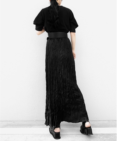 LVEU.（ラブユ.）の「Open toe volume sole boots / オープントゥボリューム（厚底）ソールブーツ(Ai select)（サンダル・レディース・ブラック・24.5cm/25.0cm/23.5cm/23.0cm/24.0cm）」の3枚目の写真