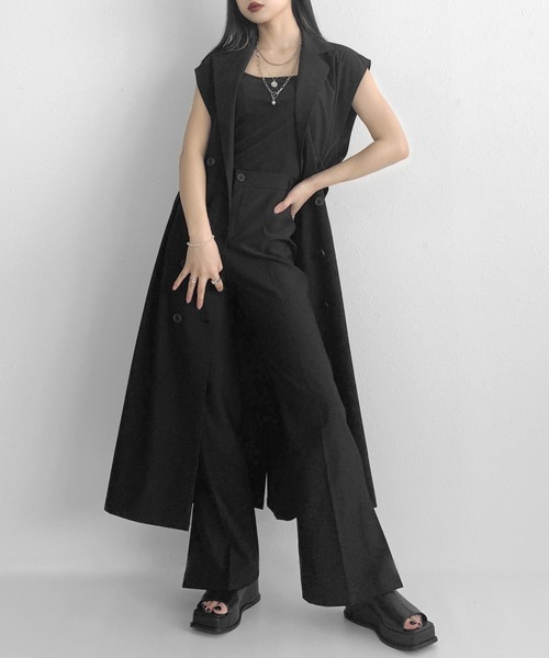 LVEU.（ラブユ.）の「Open toe volume sole boots / オープントゥボリューム（厚底）ソールブーツ(Ai select)（サンダル・レディース・ブラック・24.5cm/25.0cm/23.5cm/23.0cm/24.0cm）」の11枚目の写真