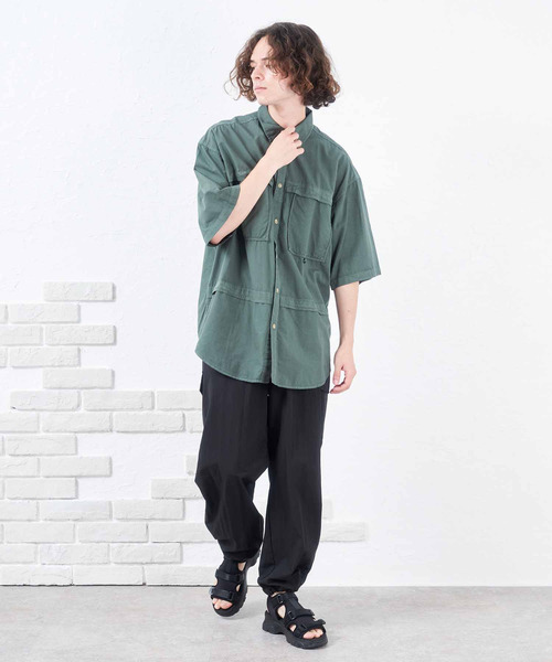 NIDO（ニド）の「フィッシングシャツ（シャツ/ブラウス・メンズ・ネイビー/イエロー/グリーン・MEDIUM/LARGE）」の16枚目の写真