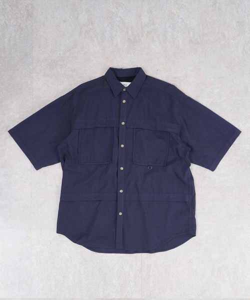 NIDO（ニド）の「フィッシングシャツ（シャツ/ブラウス・メンズ・ネイビー/イエロー/グリーン・MEDIUM/LARGE）」の4枚目の写真