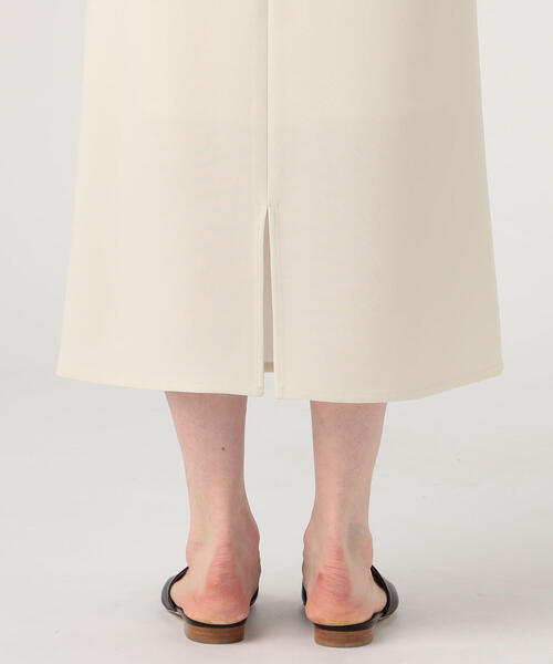 EDITION（エディション）の「DOUBLE CRAPE SKIRT トリアセテート ハイウエストスカート（スカート・レディース・ホワイト/ブラック・34/36）」の11枚目の写真