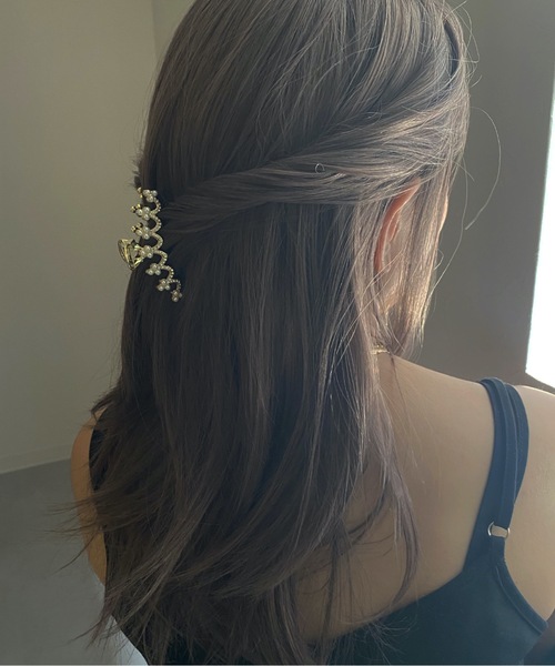 ap retro（アプレトロ）の「〈hair accessory〉アソートヘアミニクリップ（バレッタ/ヘアクリップ・レディース・A/B/C/D/E・FREE）」の15枚目の写真