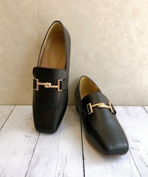 Noubel Voug Relax | スクエアトゥビットローファー(ローファー)