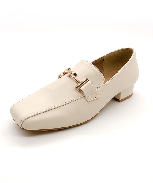 Noubel Voug Relax（ヌーベルヴォーグリラックス）の「スクエアトゥビットローファー（ローファー・レディース・ブラック/ブラウン/アイボリー・LL/S/M/L）」の11枚目の写真