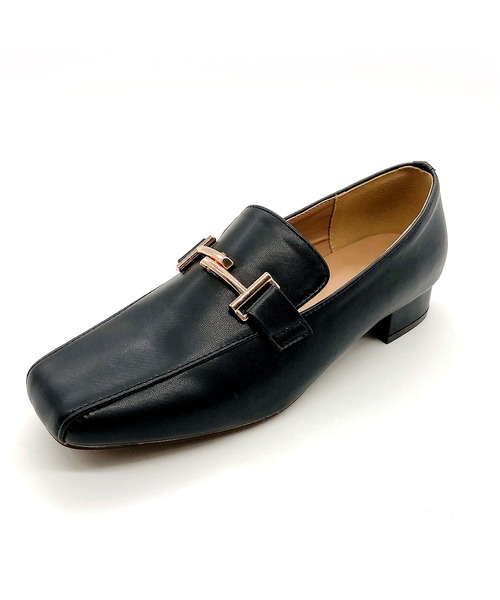 Noubel Voug Relax（ヌーベルヴォーグリラックス）の「スクエアトゥビットローファー（ローファー・レディース・ブラック/ブラウン/アイボリー・LL/S/M/L）」の12枚目の写真