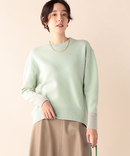 セール】◇【WEB限定】カシミヤブレンドクルーネックプルオーバー セール】◇【WEB限定】カシミヤブレンドクルーネックプルオーバー