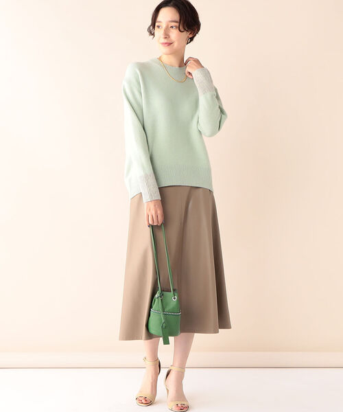 新品　ノーリーズ　カシミヤブレンドクルーネックプルオーバーニット ◇【WEB限定】カシミヤブレンドクルーネックプルオーバーニット