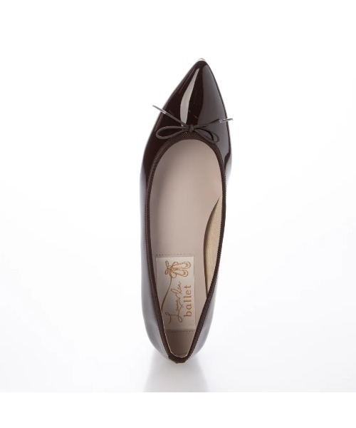 Launa lea ballet（ラウナレア バレエ）の「【レイン対応】RainyDay ポインテッドトゥヒールバレエシューズ(RB9401A)（バレエシューズ・レディース・ブラック/モカ/ワイン/グレー系その他/アイボリー/ダークブラウン・22.5cm/23.5cm/24.5cm/25.5cm/23.0cm/24.0cm/25.0cm/26.0cm/21.5cm/22.0cm）」の21枚目の写真
