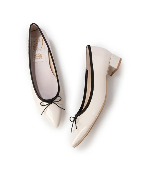 Launa lea ballet（ラウナレア バレエ）の「【レイン対応】RainyDay ポインテッドトゥヒールバレエシューズ(RB9401A)（バレエシューズ・レディース・ブラック/モカ/ワイン/グレー系その他/アイボリー/ダークブラウン・22.5cm/23.5cm/24.5cm/25.5cm/23.0cm/24.0cm/25.0cm/26.0cm/21.5cm/22.0cm）」の11枚目の写真