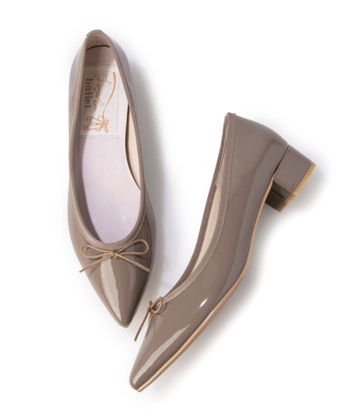 Launa lea ballet（ラウナレア バレエ）の「【レイン対応】RainyDay ポインテッドトゥヒールバレエシューズ(RB9401A)（バレエシューズ・レディース・ブラック/モカ/ワイン/グレー系その他/アイボリー/ダークブラウン・22.5cm/23.5cm/24.5cm/25.5cm/23.0cm/24.0cm/25.0cm/26.0cm/21.5cm/22.0cm）」の19枚目の写真