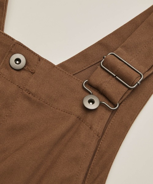 ROPE' PICNIC（ロペピクニック）の「リンクコーデ/綿ストレッチサロペット（サロペット/オーバーオール・レディース・ブラック/ブラウン系その他2・38）」の6枚目の写真