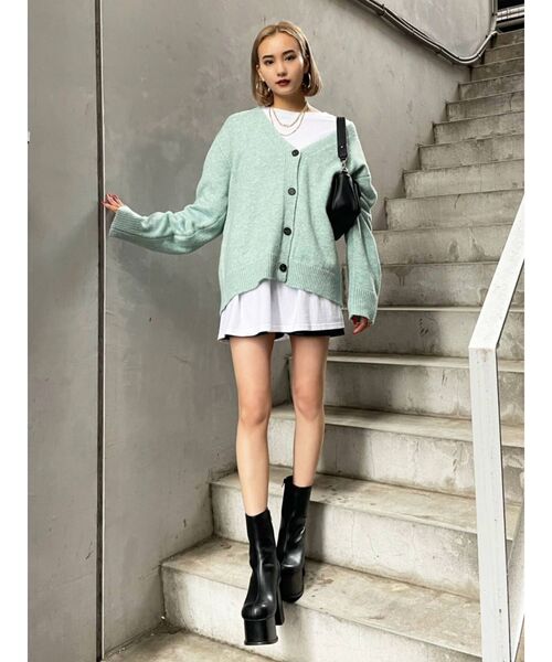 EMODA（エモダ）の「ボックスポケットバッグ（ハンドバッグ・レディース・ブラック/ブラウン・FREE）」の5枚目の写真