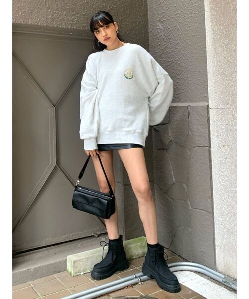 EMODA（エモダ）の「ボックスポケットバッグ（ハンドバッグ・レディース・ブラック/ブラウン・FREE）」の6枚目の写真