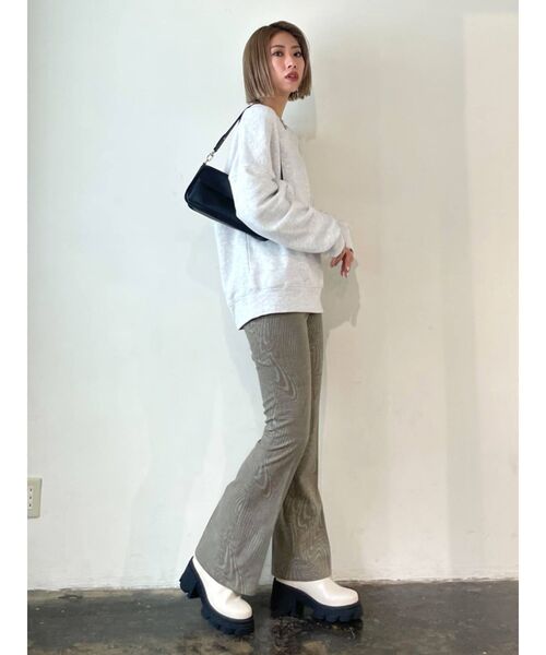 EMODA（エモダ）の「ボックスポケットバッグ（ハンドバッグ・レディース・ブラック/ブラウン・FREE）」の9枚目の写真