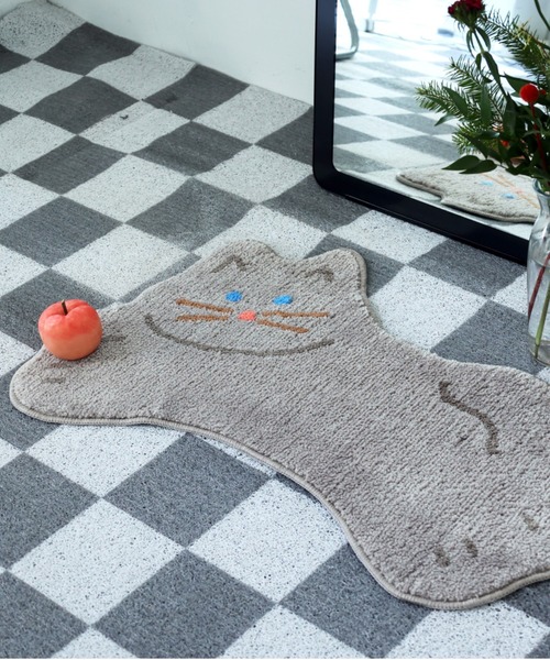 Brunch Brother（ブランチブラザー）の「ドナットドナット ラグマット・シェイプ2/ROMANE（ロマネ）（ラグ/マット・レディース・グレー/ベージュ系その他・FREE）」の2枚目の写真