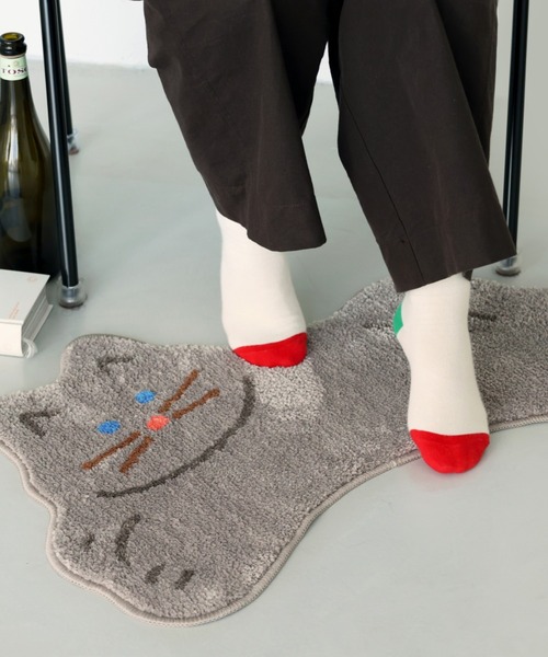 Brunch Brother（ブランチブラザー）の「ドナットドナット ラグマット・シェイプ2/ROMANE（ロマネ）（ラグ/マット・レディース・グレー/ベージュ系その他・FREE）」の10枚目の写真