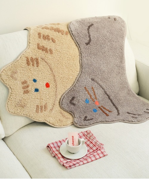 Brunch Brother（ブランチブラザー）の「ドナットドナット ラグマット・シェイプ2/ROMANE（ロマネ）（ラグ/マット・レディース・グレー/ベージュ系その他・FREE）」の5枚目の写真