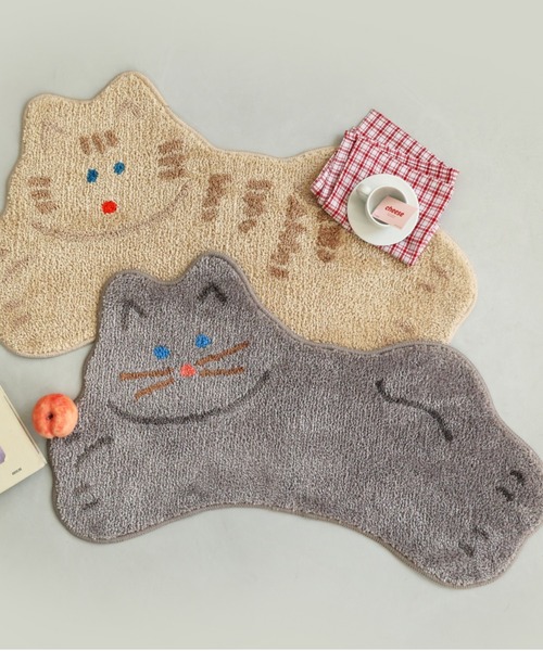 Brunch Brother（ブランチブラザー）の「ドナットドナット ラグマット・シェイプ2/ROMANE（ロマネ）（ラグ/マット・レディース・グレー/ベージュ系その他・FREE）」の7枚目の写真