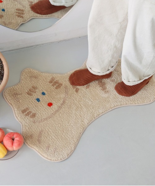 Brunch Brother（ブランチブラザー）の「ドナットドナット ラグマット・シェイプ2/ROMANE（ロマネ）（ラグ/マット・レディース・グレー/ベージュ系その他・FREE）」の4枚目の写真