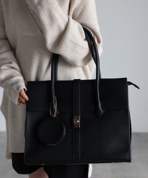セール】【グッシオ ゴールドラベル】エレガンストートバッグ ラージ