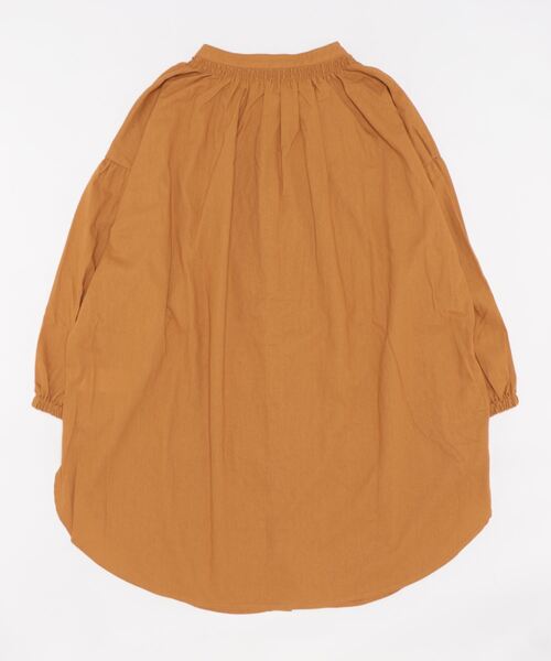 Samansa Mos2(サマンサ モスモス)の「ダブルシャーリングチュニック(シャツ/ブラウス・レディース・オフホワイト/マスタード・フリ-)」の3枚目の写真
