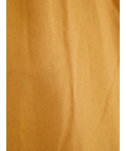 Samansa Mos2(サマンサ モスモス)の「ダブルシャーリングチュニック(シャツ/ブラウス・レディース・オフホワイト/マスタード・フリ-)」の17枚目の写真