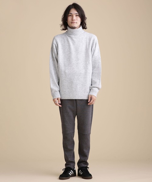 未使用に近い✴︎ルルオン　YOSAヨサウエア　タートルネックLLサイズ キャンパーノ・タートルズ（アイボリー/シックオレンジ/ミリタリー