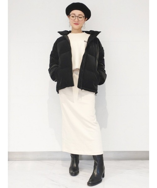 GAP（ギャップ）の「GAPミニロゴ マキシスカート（スカート・レディース・ライトグレー/ブラウン/オフホワイト/ブラック/カーキ/ベージュ/グリーン/ブルー/グリーン系その他/ベージュ系その他/ダークグリーン・XS/S/M/L/XXS）」の13枚目の写真