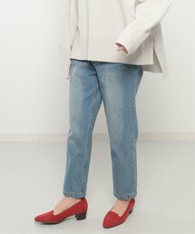 ikka | デニムスリムテーパードパンツ(デニムパンツ)