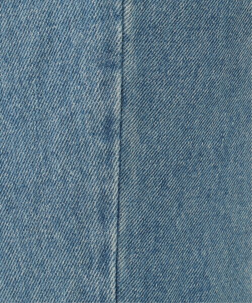 ikka（イッカ）の「デニムスリムテーパードパンツ（デニムパンツ・レディース・ブルー・L/M）」の3枚目の写真