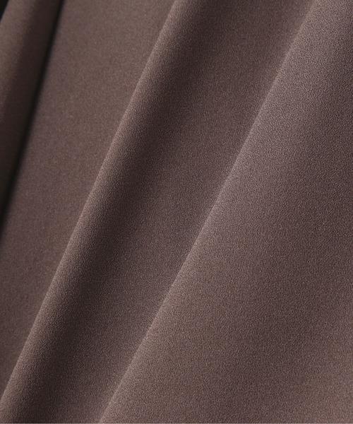 N.（N. Natural Beauty Basic）（エヌエヌナチュラルビューティーベーシック）の「【追加生産】◆ボウタイ付スタンドネックブラウス（シャツ/ブラウス・レディース・グレー/オフホワイト/マスタード/ネイビー/イエロー・MEDIUM）」の7枚目の写真