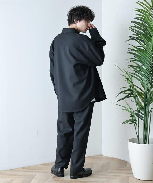 WEGO（ウィゴー）の「WEGO/スラックスイージーパンツ（スラックス・メンズ・ブルー/ブラック/アイボリー・SMALL/LARGE/MEDIUM）」の16枚目の写真