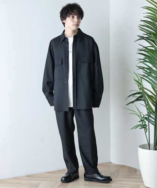 WEGO（ウィゴー）の「WEGO/スラックスイージーパンツ（スラックス・メンズ・ブルー/ブラック/アイボリー・SMALL/LARGE/MEDIUM）」の14枚目の写真