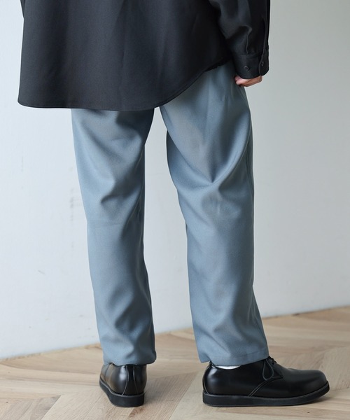 WEGO（ウィゴー）の「WEGO/スラックスイージーパンツ（スラックス・メンズ・ブルー/ブラック/アイボリー・SMALL/LARGE/MEDIUM）」の18枚目の写真