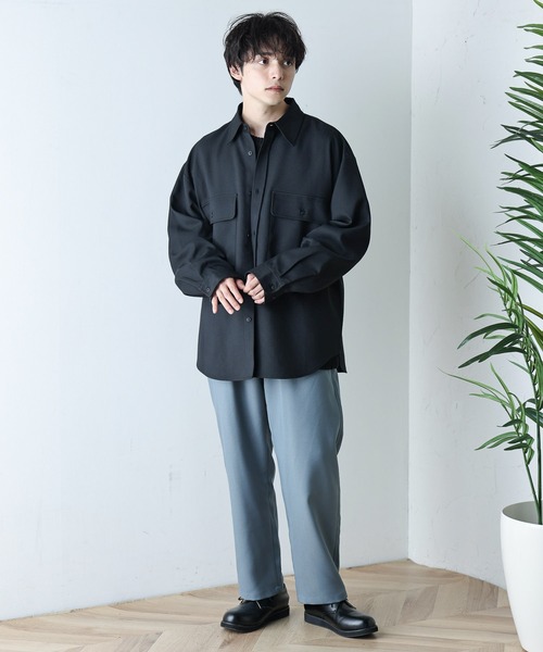 WEGO（ウィゴー）の「WEGO/スラックスイージーパンツ（スラックス・メンズ・ブルー/ブラック/アイボリー・SMALL/LARGE/MEDIUM）」の19枚目の写真