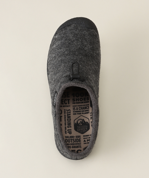 KEEN（キーン）の「【KEEN/キーン】HOWSER III SLIDE - FELT（スリッポン・メンズ・グレー・26.5cm/27cm/27.5cm/28cm/26cm）」の6枚目の写真