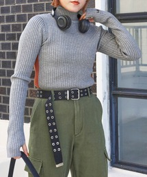 PBLIM | PAGEBOYLIM/サイドラインリブニット(ニット/セーター)