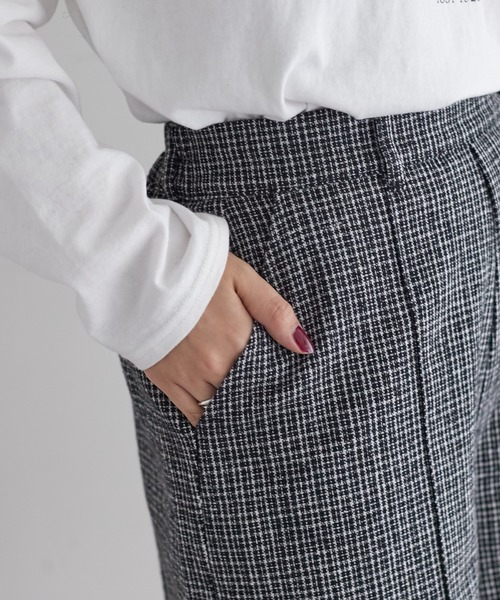 DISCOAT(ディスコート)の「チェックショートパンツ(その他パンツ・レディース・ブラック/ブラウン・FREE)」の14枚目の写真