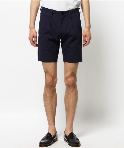 STUDIOUS SELECT(ステュディオスセレクト)の「STUDIOUS サッカーショートパンツ MADE IN JAPAN(その他パンツ・メンズ・グレー/ネイビー・2/3/1)」の5枚目の写真