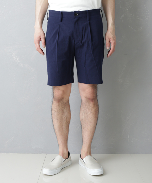 STUDIOUS SELECT(ステュディオスセレクト)の「STUDIOUS サッカーショートパンツ MADE IN JAPAN(その他パンツ・メンズ・グレー/ネイビー・2/3/1)」の22枚目の写真