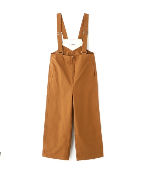 URVIN(アービン)の「URVIN/アービン ZIP OVERALL(サロペット/オーバーオール・レディース・ベージュ/カーキ・0/1)」の14枚目の写真