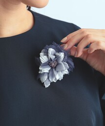 B:MING by BEAMS | 【セレモニー・フォーマル】ダブルフラワー コサージュ(ブローチ/コサージュ)