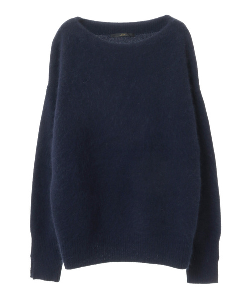 Liesse（リエス）の「アンゴラボートネックプルオーバー（ニット  