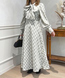 チェックボウタイワンピース【ZOZOTOWN限定アイテム】