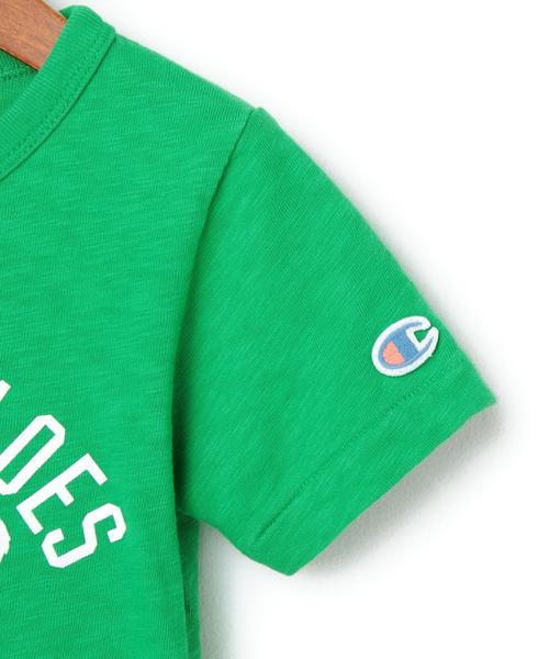 Champion（チャンピオン）の「ChampionプリントTシャツtvl210（Tシャツ/カットソー・キッズ・ネイビー/ケリー・100cm/110cm/130cm/120cm）」の8枚目の写真