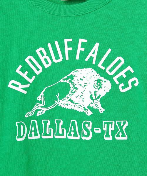 Champion（チャンピオン）の「ChampionプリントTシャツtvl210（Tシャツ/カットソー・キッズ・ネイビー/ケリー・100cm/110cm/130cm/120cm）」の3枚目の写真