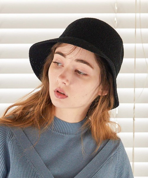 archives（アルシーヴ）の「パイルサーモハット（ハット・レディース・ブラック/ベージュ/グレー・FREE）」の2枚目の写真