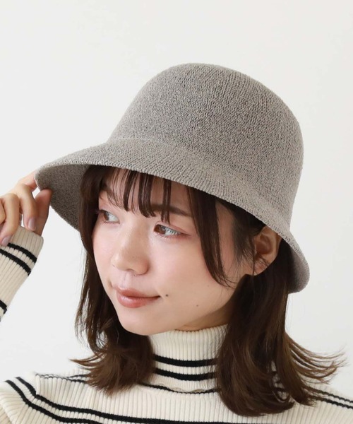 archives（アルシーヴ）の「パイルサーモハット（ハット・レディース・ブラック/ベージュ/グレー・FREE）」の14枚目の写真