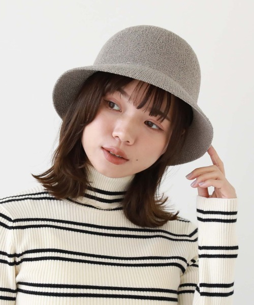 archives（アルシーヴ）の「パイルサーモハット（ハット・レディース・ブラック/ベージュ/グレー・FREE）」の8枚目の写真